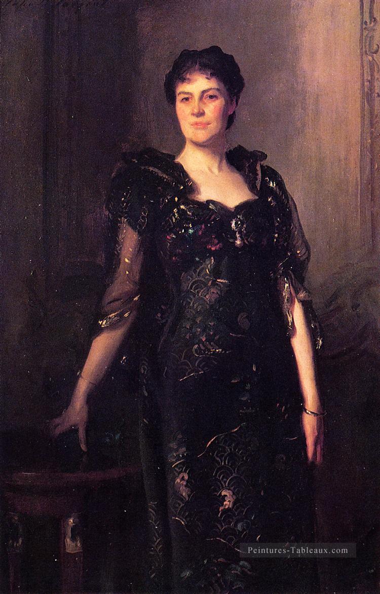 Mme Charles F. St Clair Anstruther Thompson née Agnes portrait John Singer Sargent Peintures à l'huile
